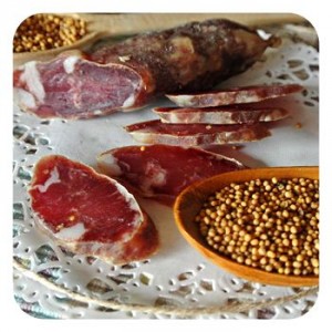 Сиров'ялена ковбаса Шкварка